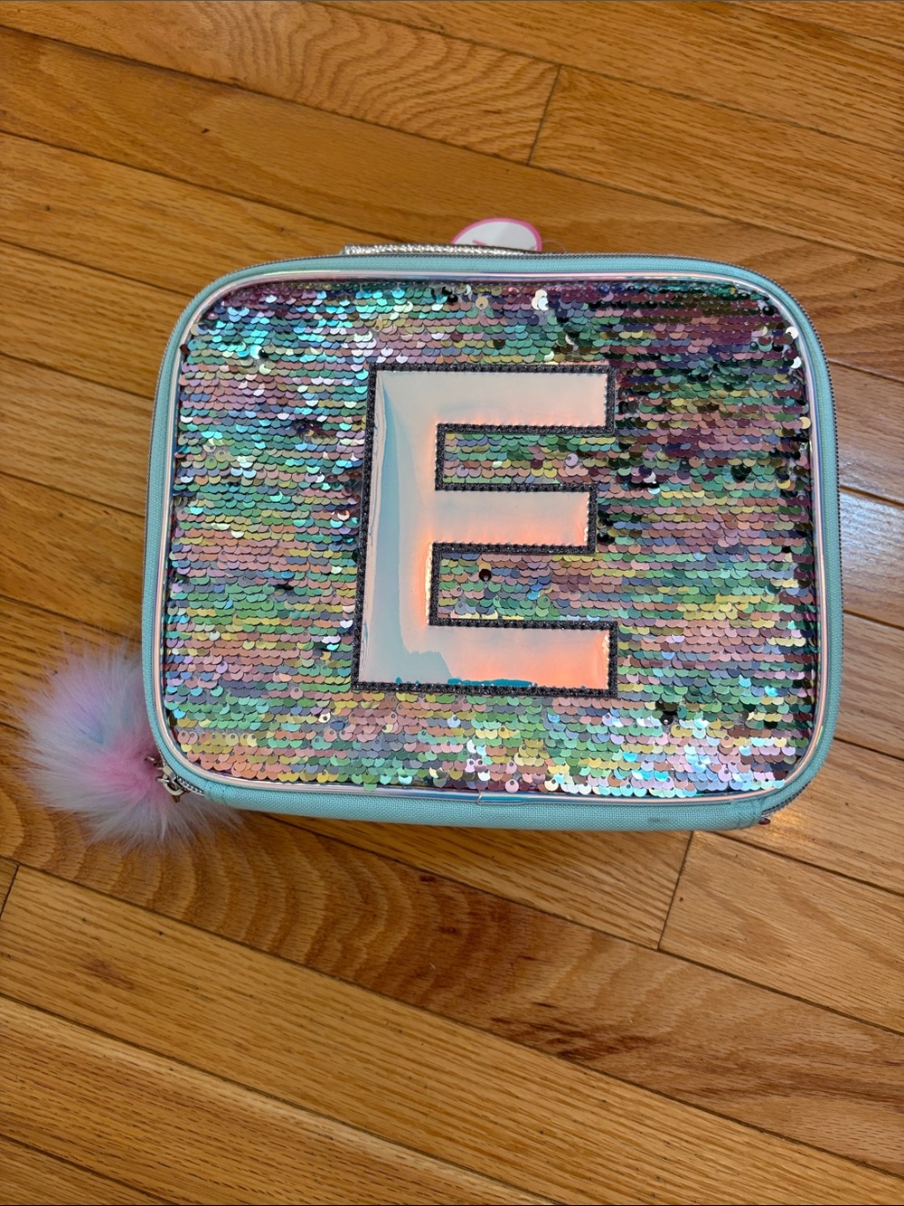 Justice NWT Initial 'E' Lunch Bag